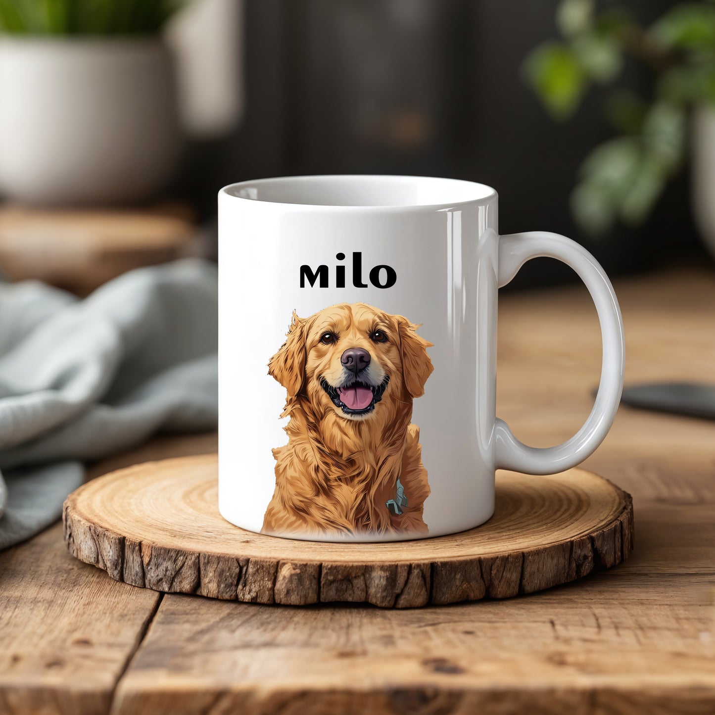 Personalize Your Morning Brew with a Custom Dog Photo Mug