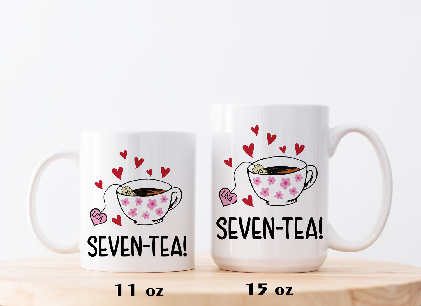 Custom Funny 70th Birthday Tea Mug for Grandma or Mom