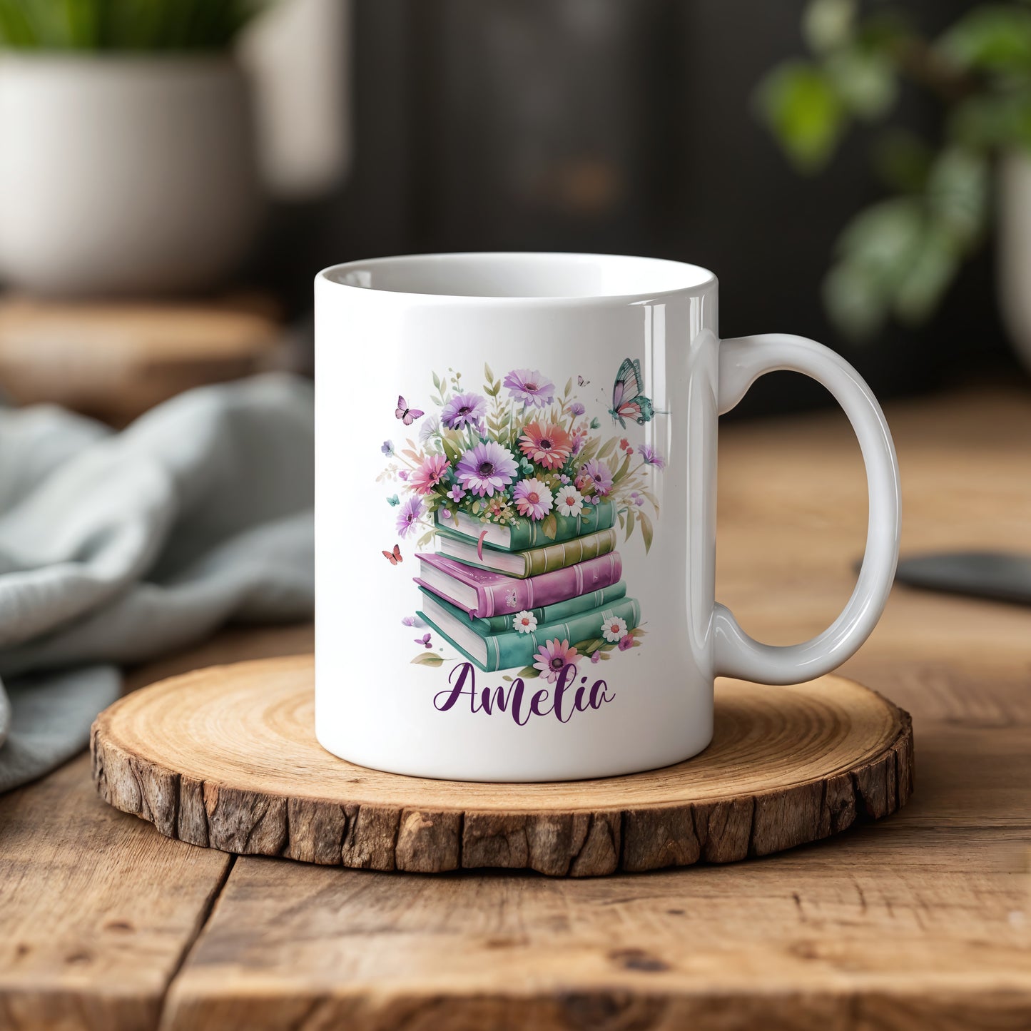 Book Lover Coffee Mug, Library Tea Cup - Perfect Gift!