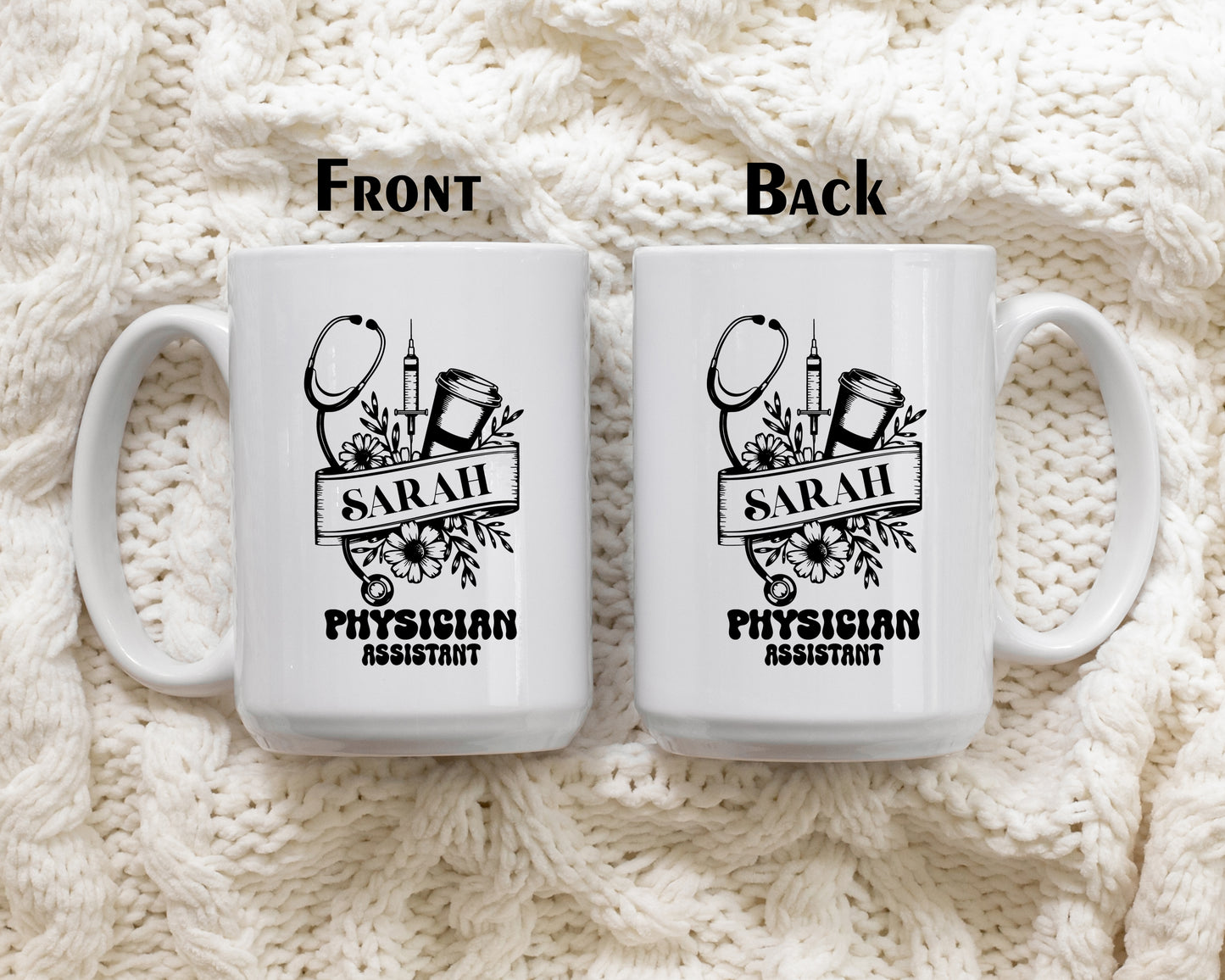 Personalize Your PA Grad Gift with Custom Ceramic Coffee Mug