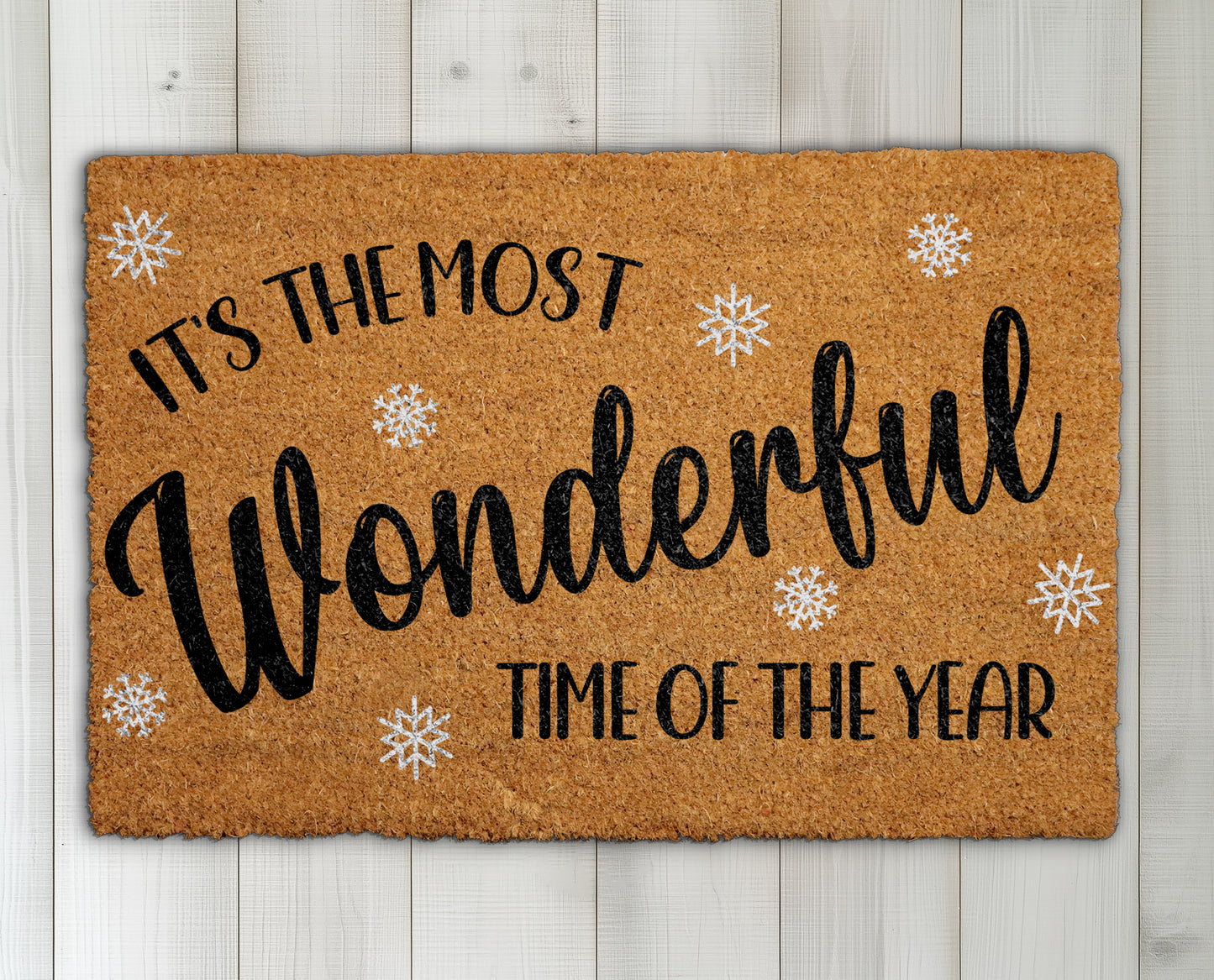 Welcome the Holidays with Festive Christmas Doormat, Perfect Gift Idea