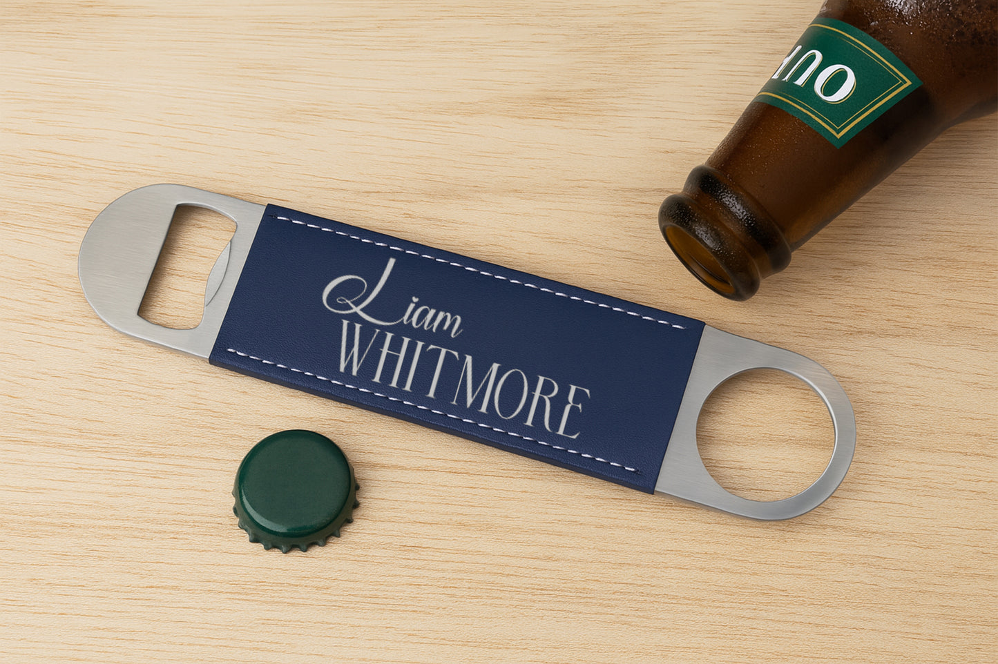 Custom Engraved Bottle Opener, Perfect Gift for Groomsmen and Dad