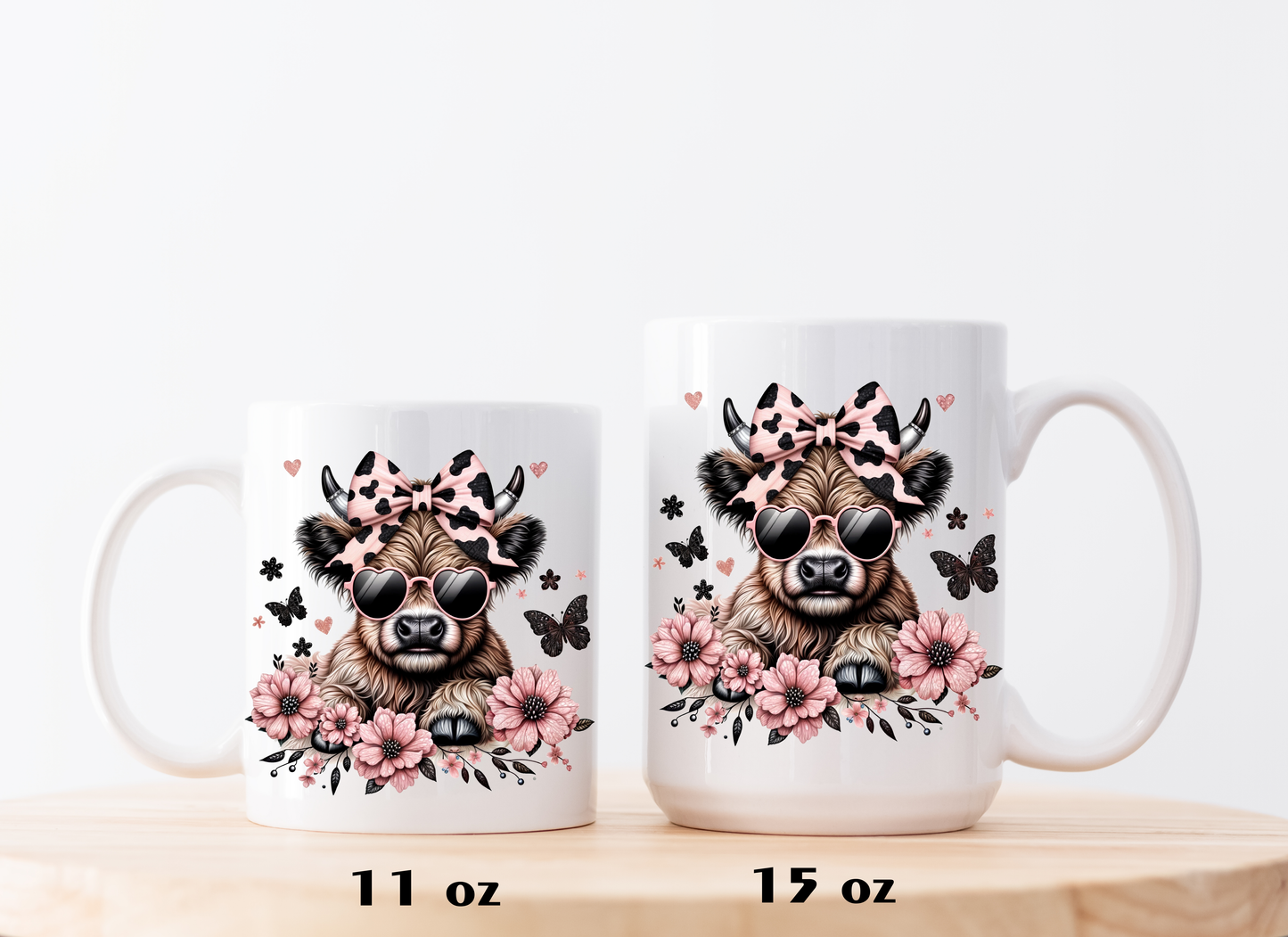 Handcrafted cow ceramic mug, cute farm animal coffee cup, rustic lover gift.