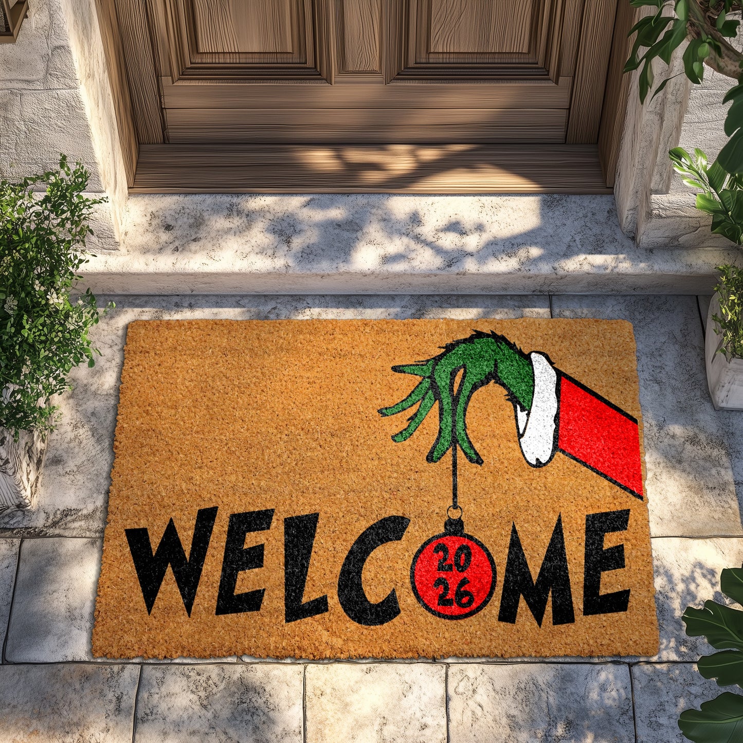 2026 Xmas Mat: Festive, Fun Welcome for Your Front Porch