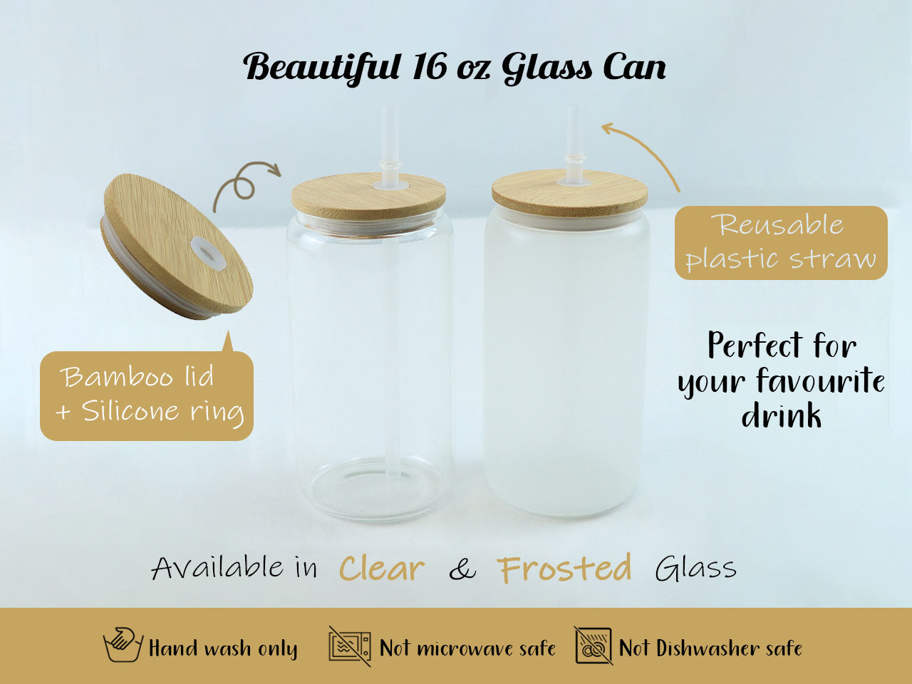 Adorable Cat Glass Tumbler, Ideal for Cat Owners, Eco-Friendly Choice