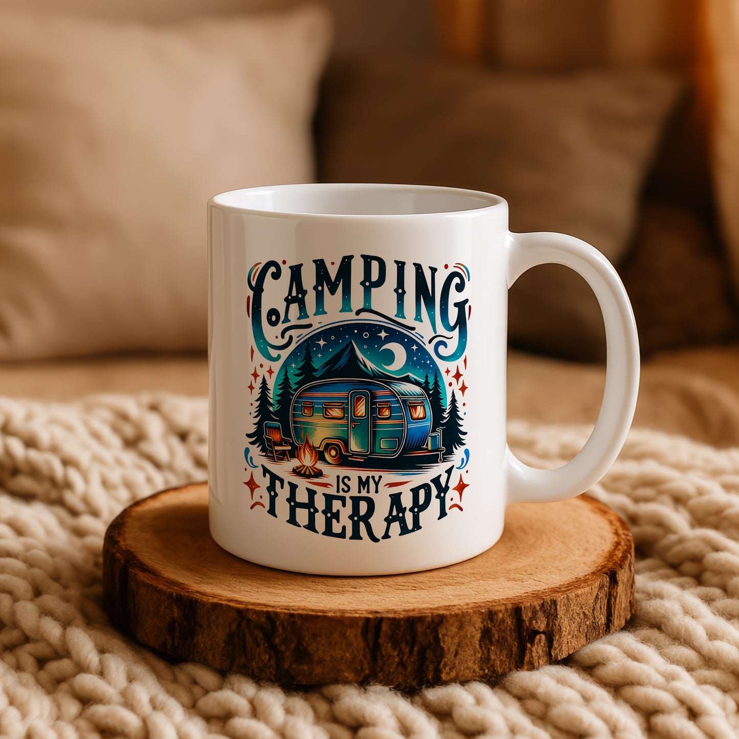 Escape with a Mug! Camper Van Design, Adventure Lovers.