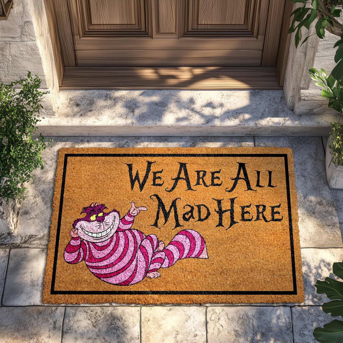 Cheshire Cat Doormat: Fun, Unique Welcome Mat for Your Home