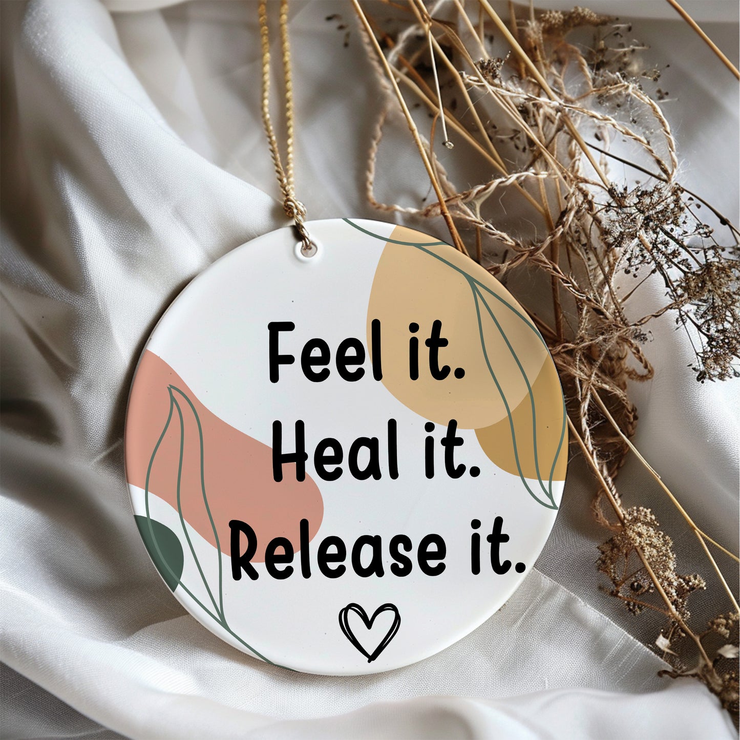Encouragement Keepsake: Your Story Isn't Over Ceramic Ornament, Inspirational Decor