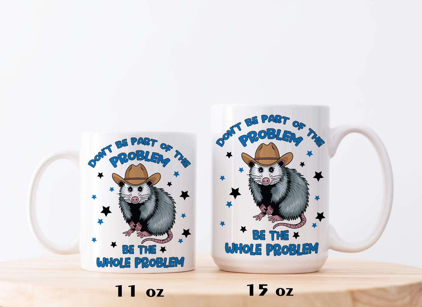 Embrace Chaos with 15oz Funny Rat Mug, Perfect Gift Idea
