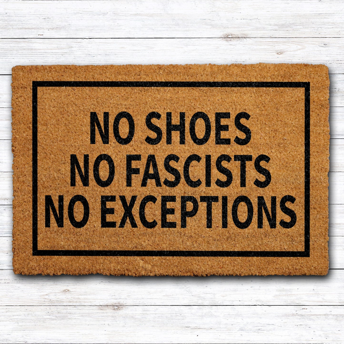 Anti-Fascist Activist Doormat: Progressively Welcoming Your Front Porch
