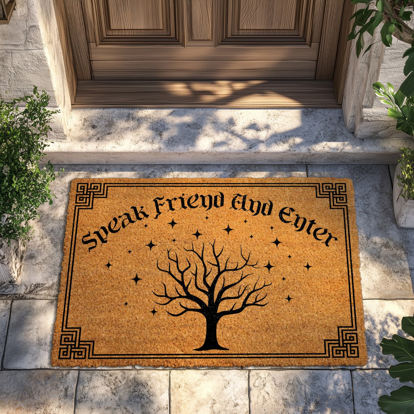 Geek Friendly Movie Quote Doormat, Perfect Housewarming Gift!