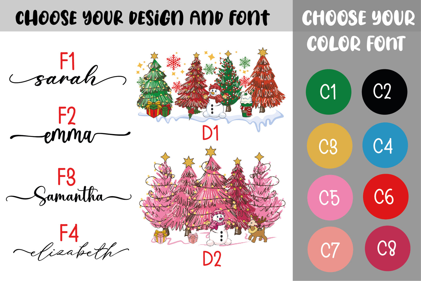 Customizable Christmas Tree Ceramic Cup, Cozy Coffee Mug, Hostess Gift