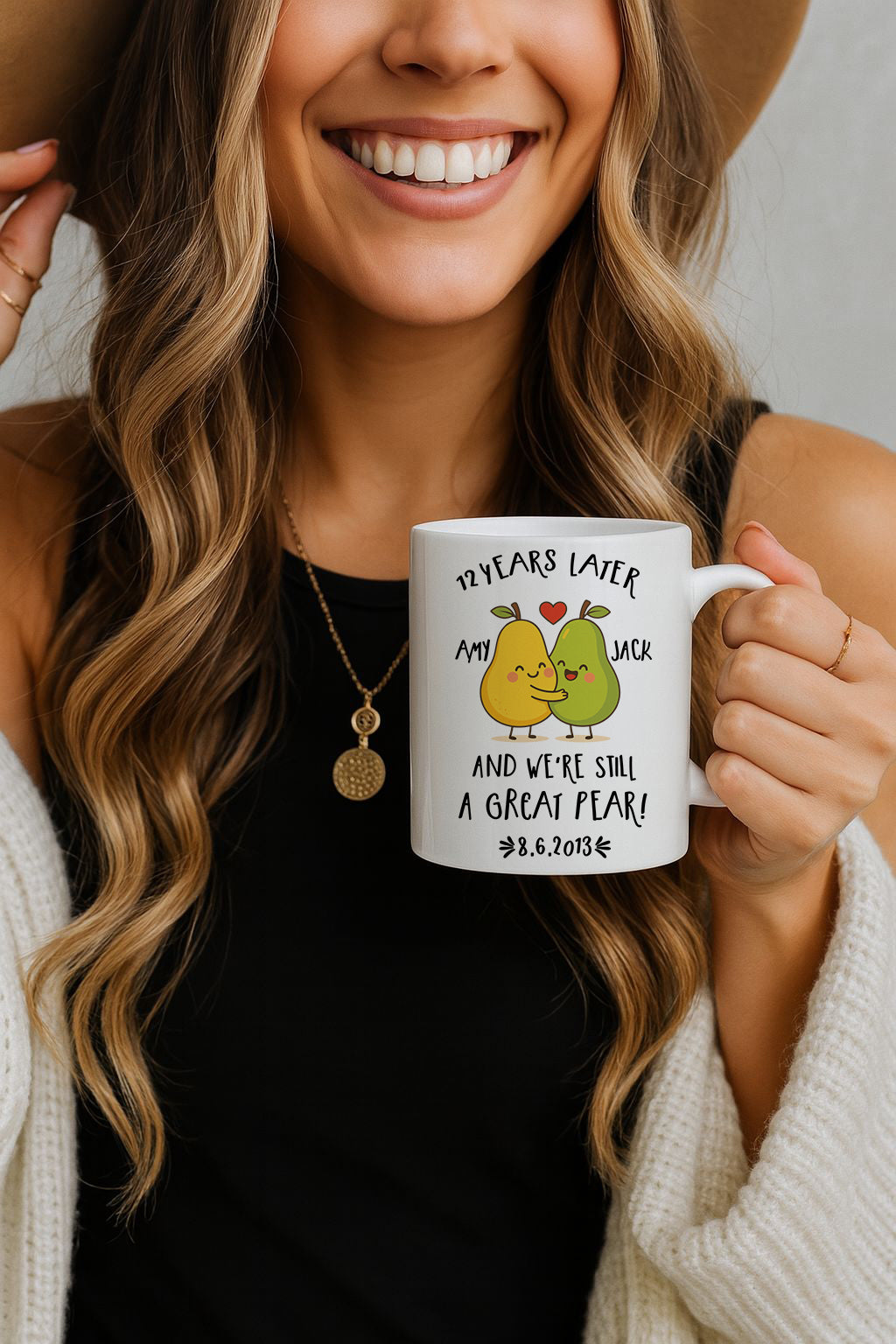 2025 Personalized Couple Mug, Still A Great Pear Tea Cup