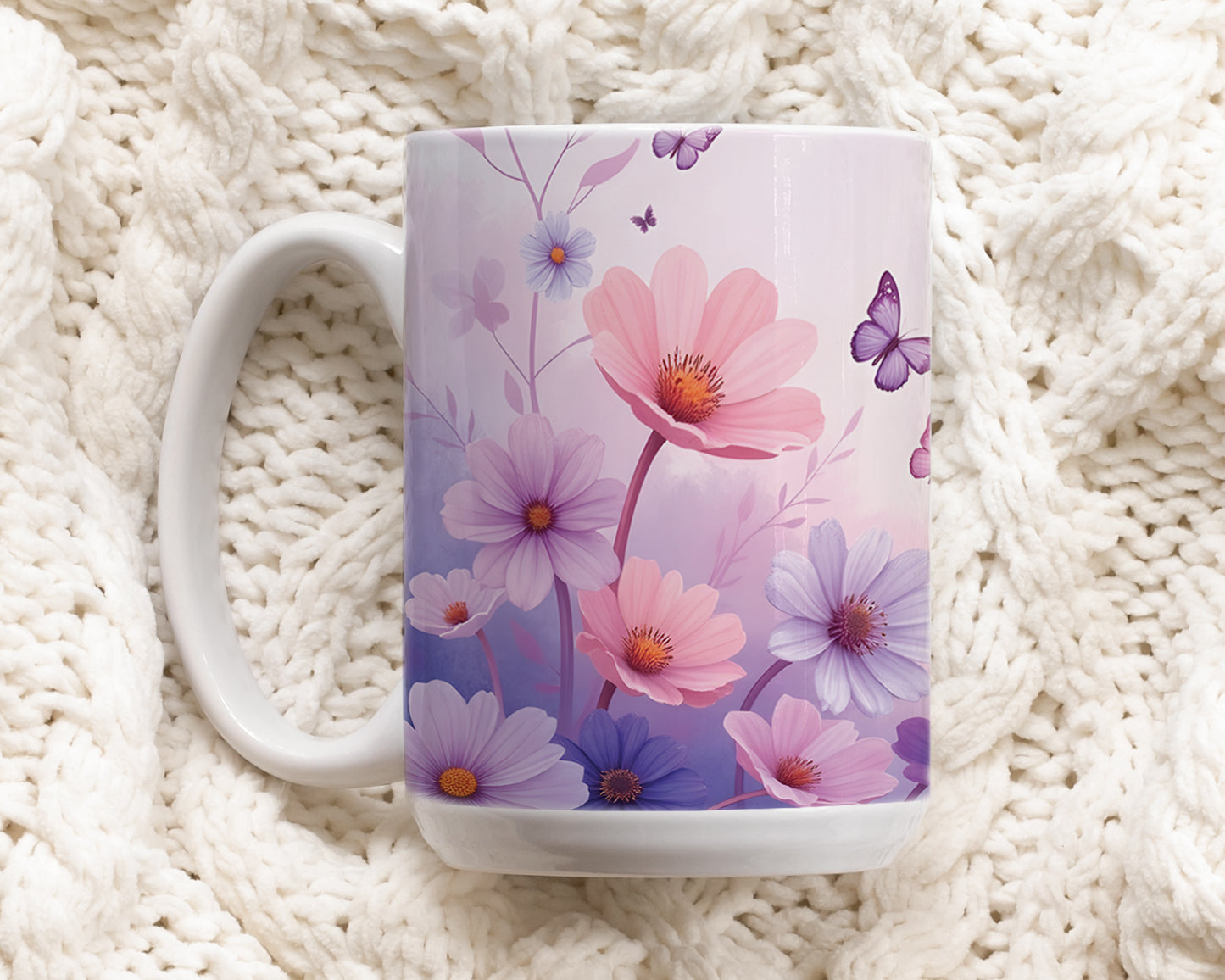 Faithful Daily Scripture Mug, 11oz & 15oz Inspirational Christian Cup