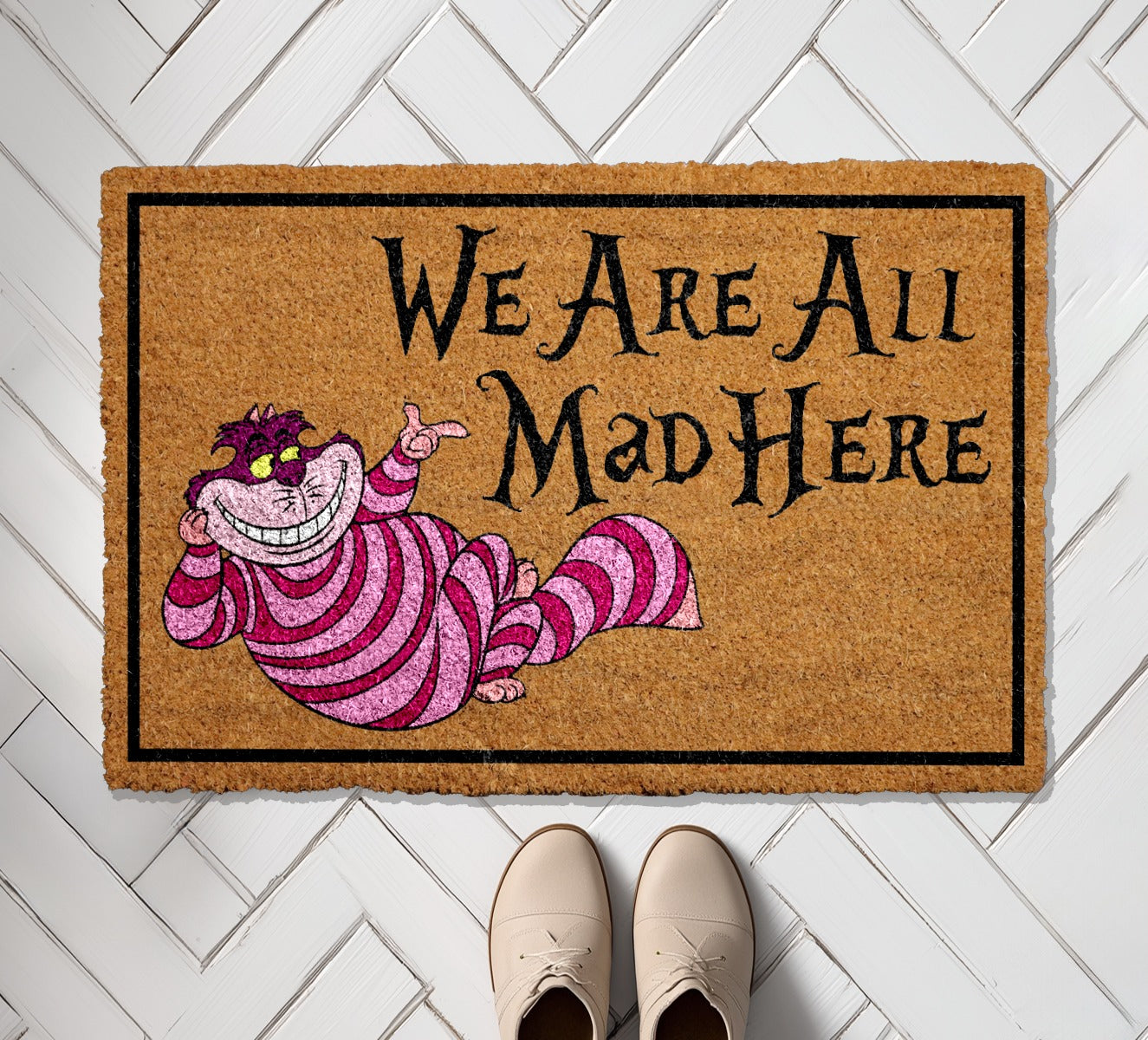 Cheshire Cat Doormat: Fun, Unique Welcome Mat for Your Home