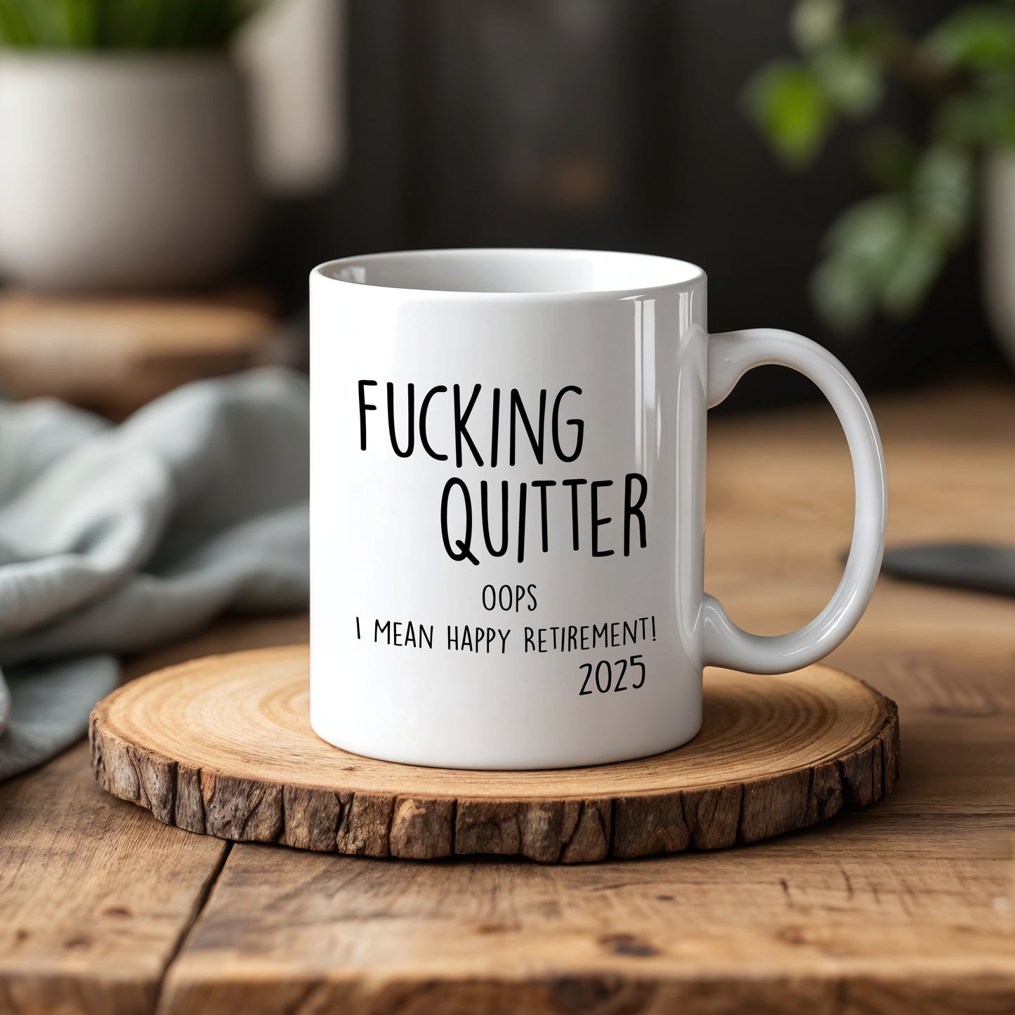 Retirement Coffee Mug: Sarcastic Farewell Gift for Coworker Celebration