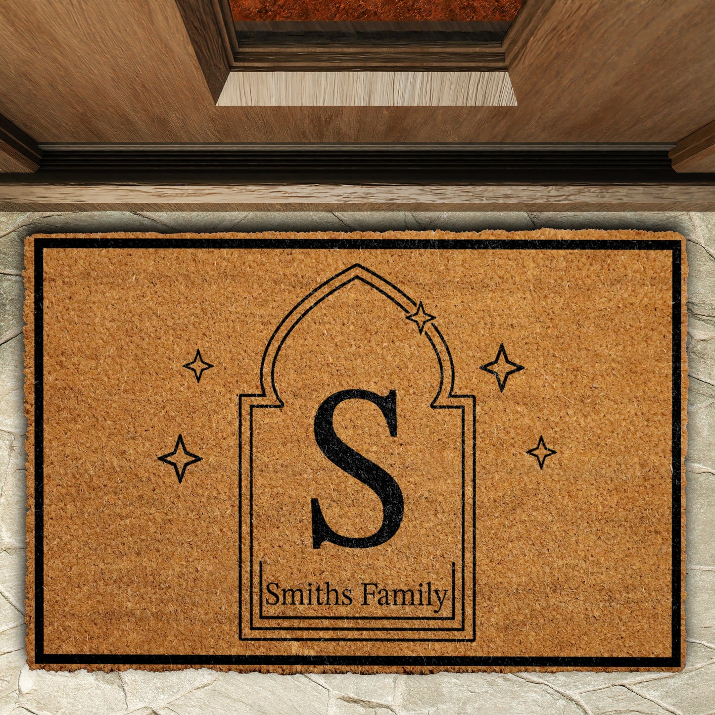 Create a Personalized Couples Monogram Doormat, Perfect New Home Decor