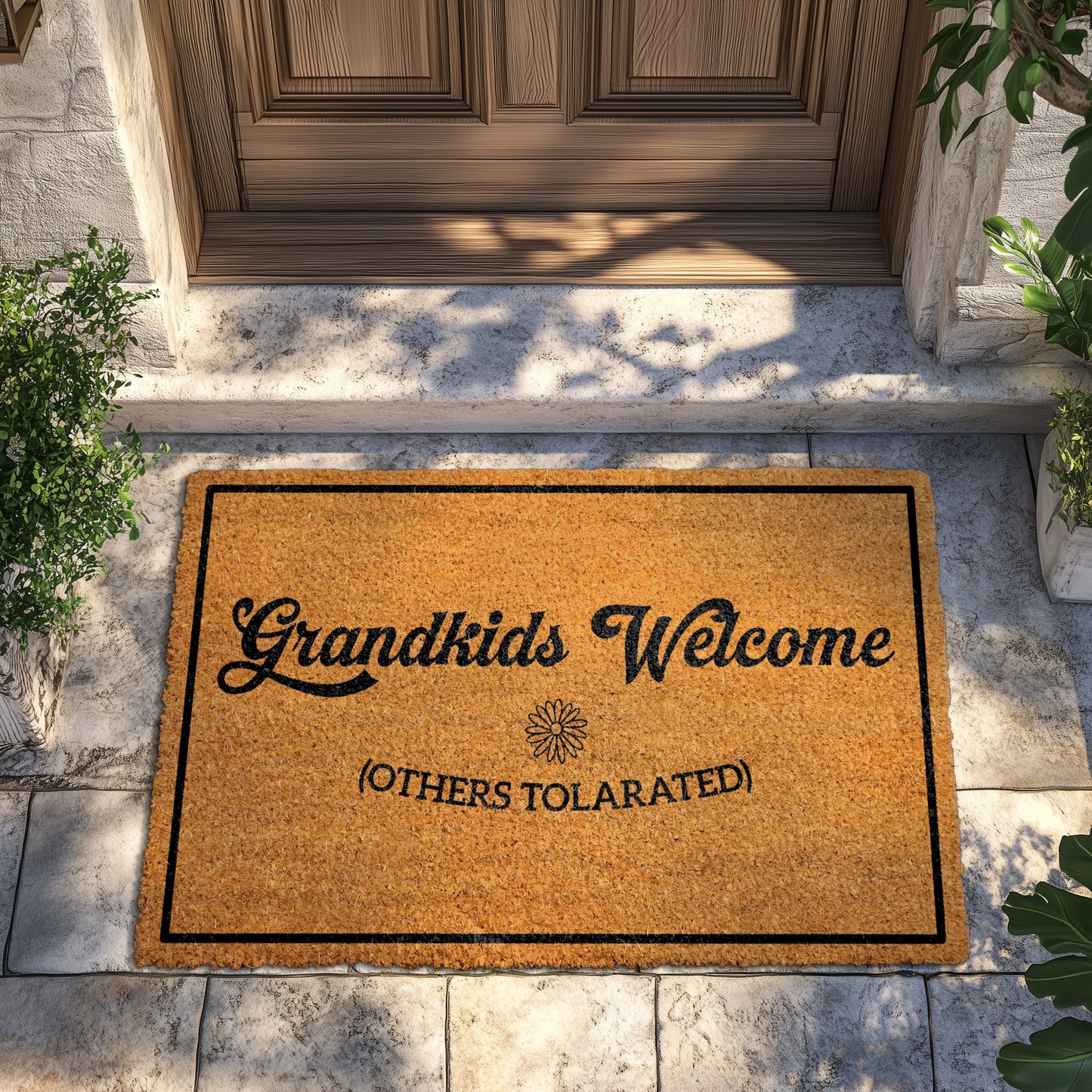 Make them smile at the doorstep, with our doormat.