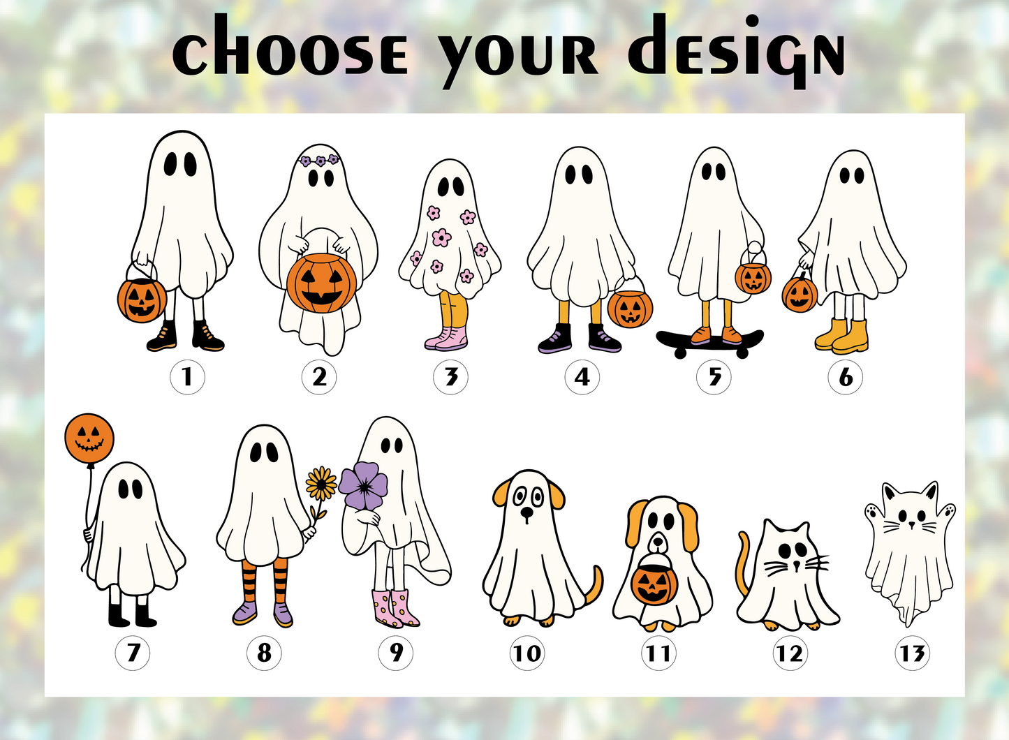 Custom Family Name Welcome Mat, Spooky Halloween Doormat, Fall Decor