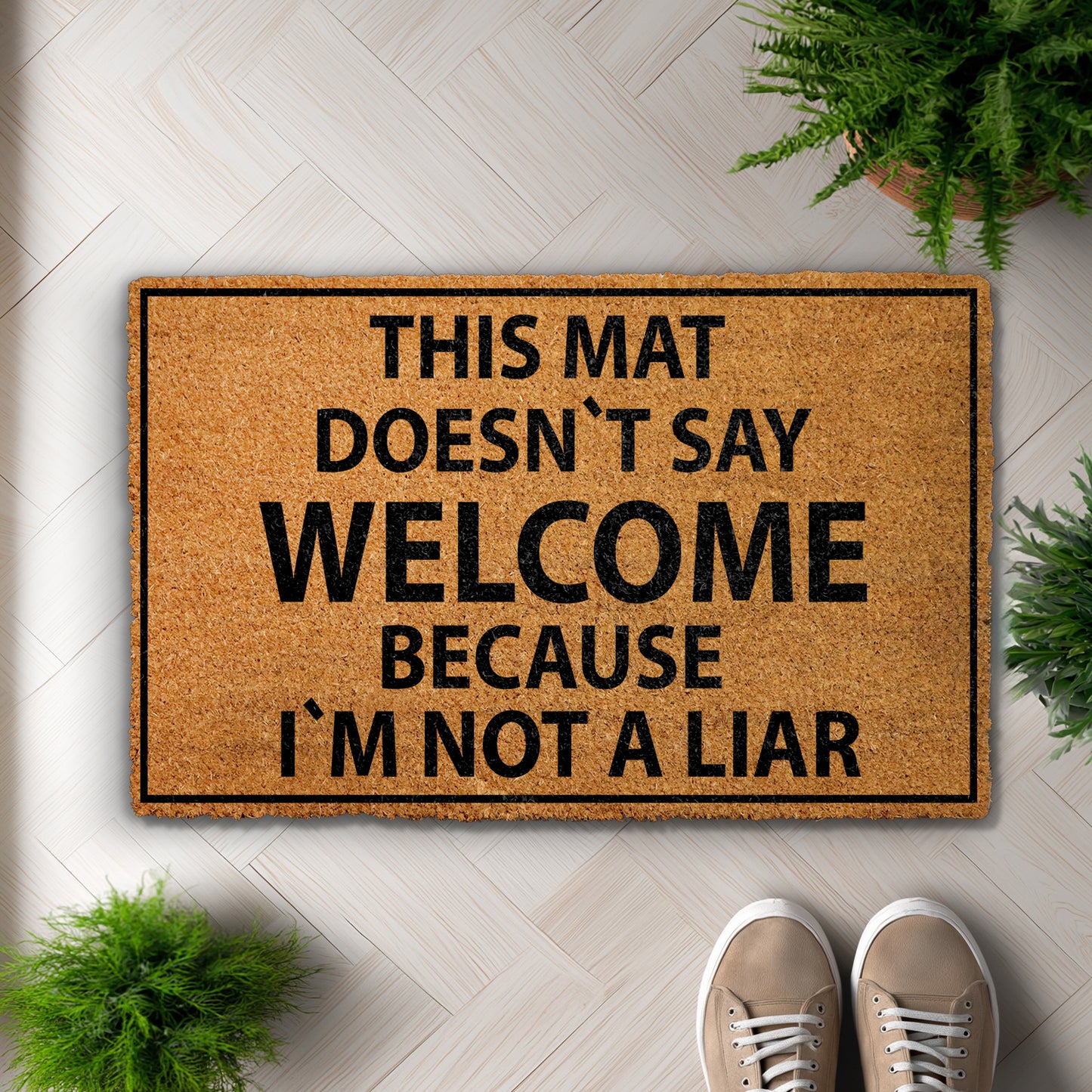 Not Your Typical Welcome Mat: Funny, Anti-Social, Sarcastic Coco