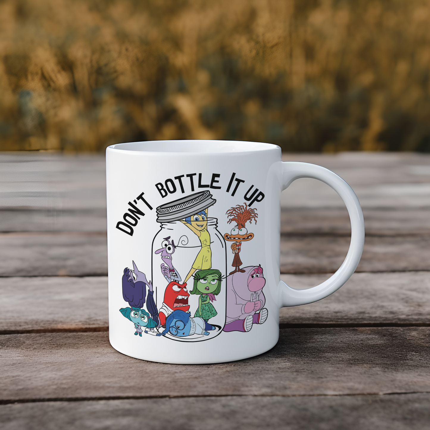 Embrace Your Emotions with Inside Out Inspired Ceramic Mug