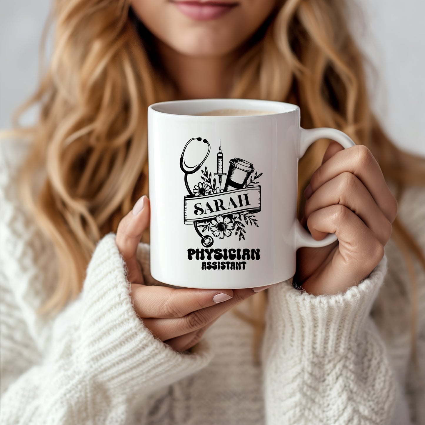 Personalize Your PA Grad Gift with Custom Ceramic Coffee Mug