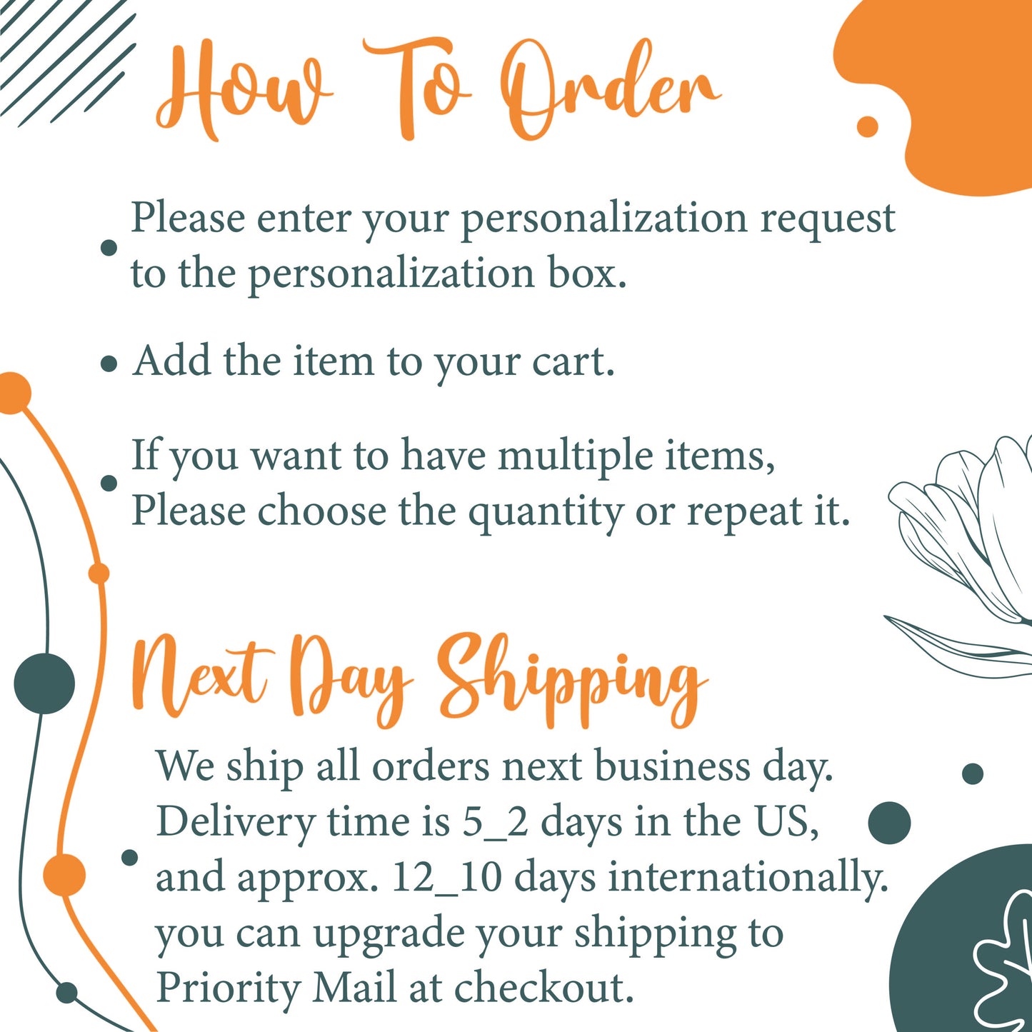 Custom Birth Month Flower Ornament, Personalized Ceramic Keepsake & More