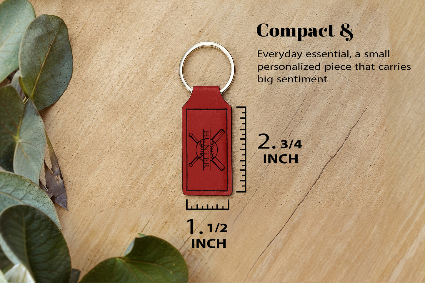 Engraved Basketball Key Tag, Personalized Team Gift - Custom Keychain