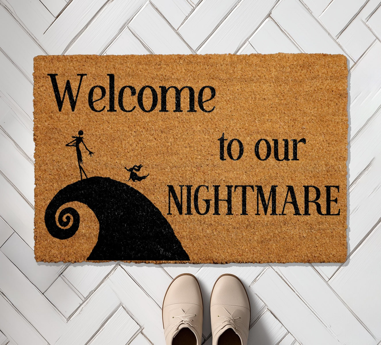 Spook up Your Entryway with Halloween Inspired Horror Movie Doormat