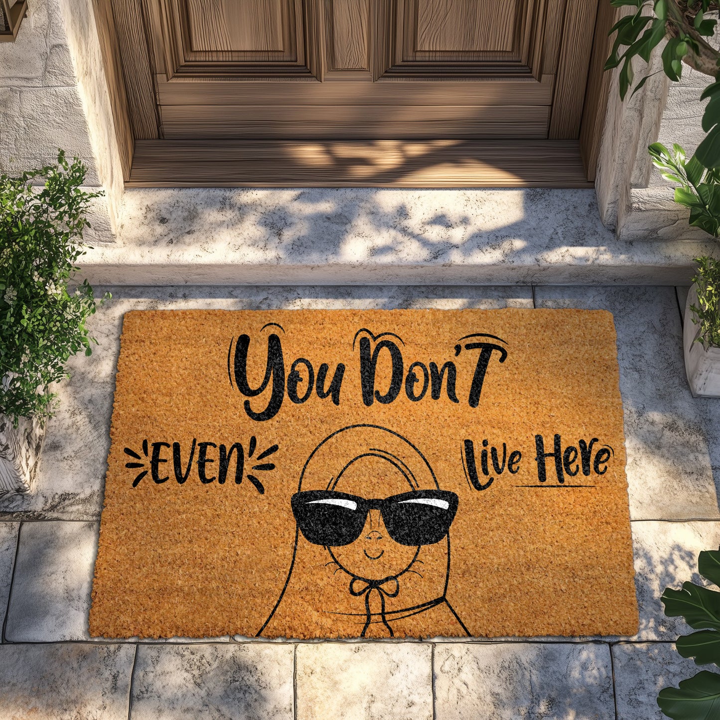 Hilarious Doormat for Movie Lovers & Mean Girls Fans