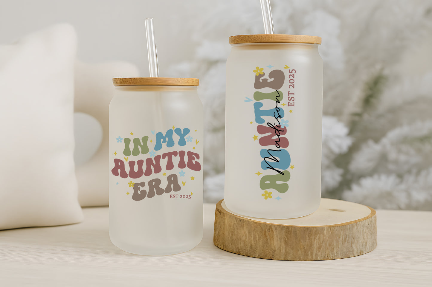 Auntie Era Tumbler: Perfect Pregnancy Reveal & Proud Auntie Gift
