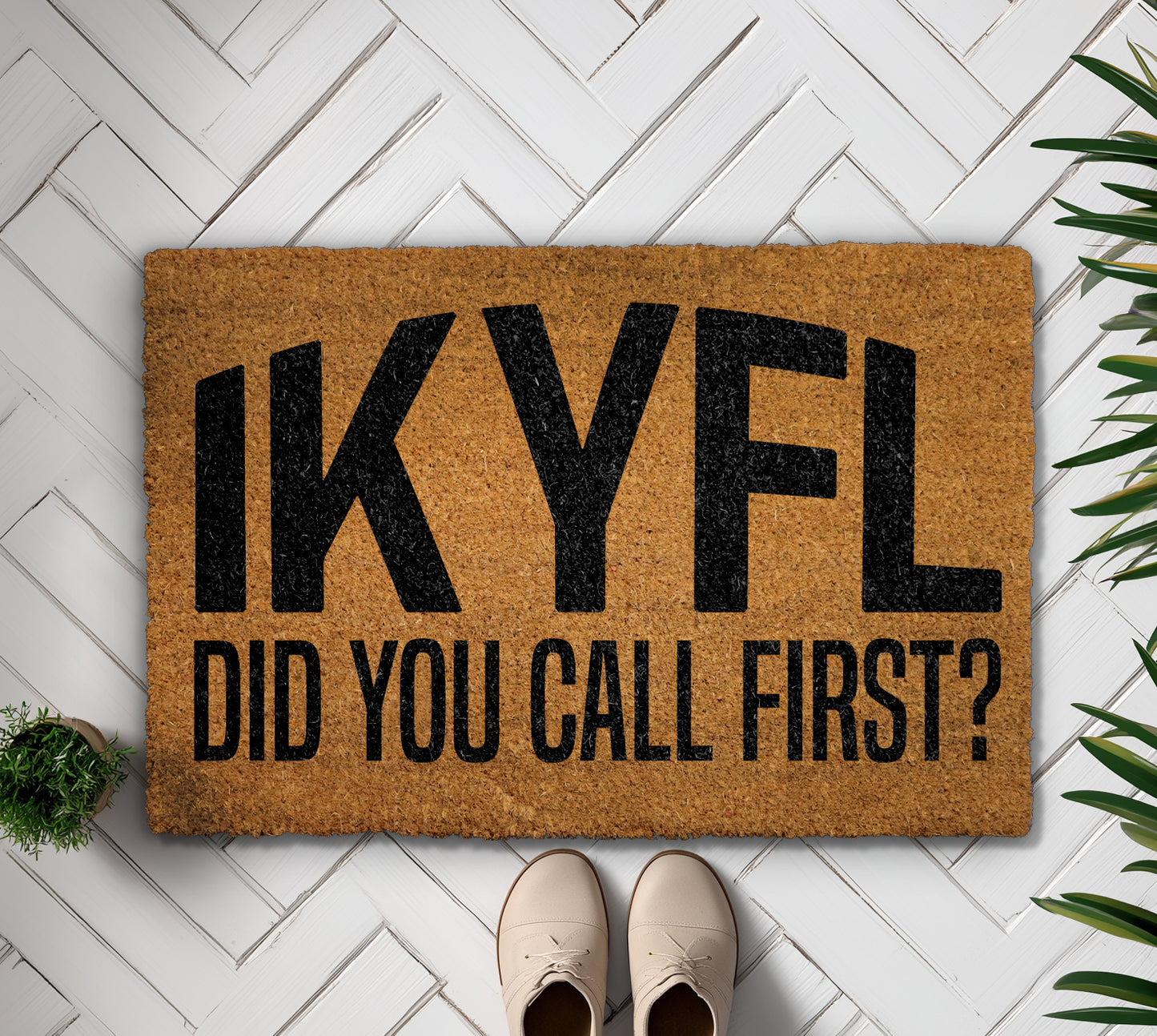 Sarcastic Doormat: Ikyfl Funny Mat, Rude Porch Decor Gift
