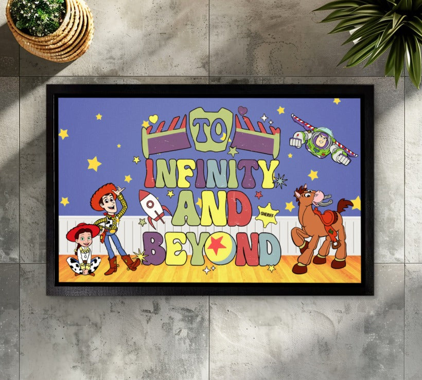 Disney Toy Story Welcome Mat, Perfect Gift for Cartoon Fans!