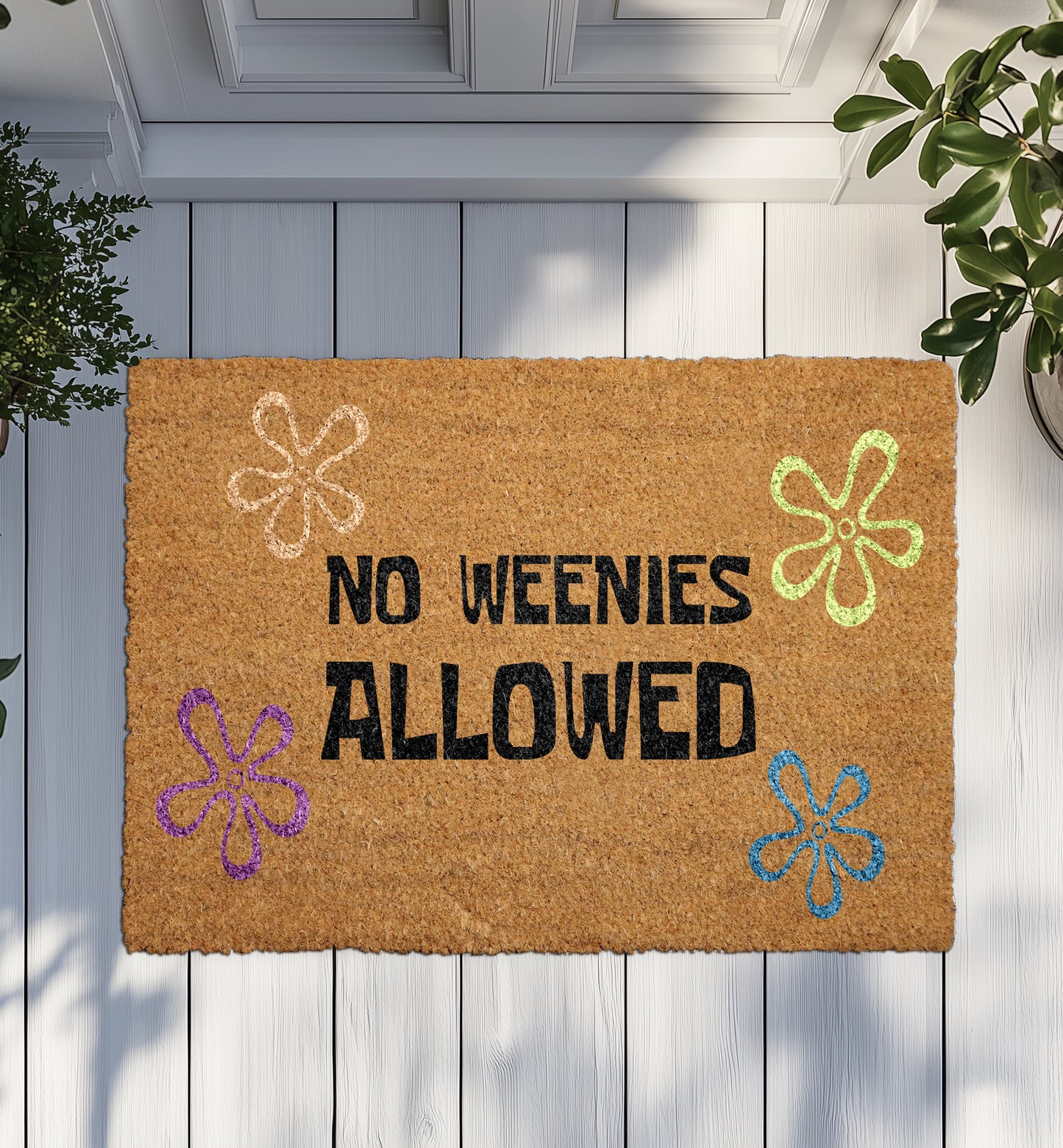 Sarcastic Outdoor Coir Mat, Playful Home Decor, Funny Welcome Mat