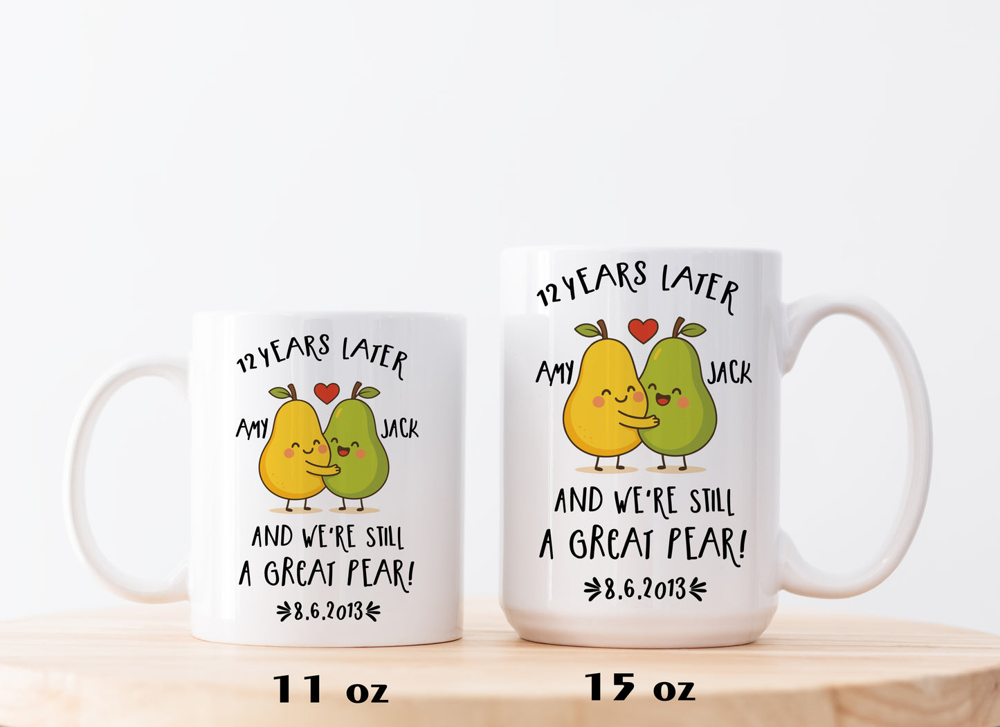 2025 Personalized Couple Mug, Still A Great Pear Tea Cup