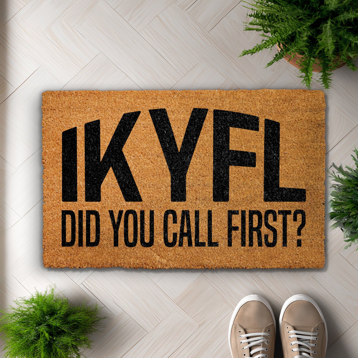 Sarcastic Doormat: Ikyfl Funny Mat, Rude Porch Decor Gift