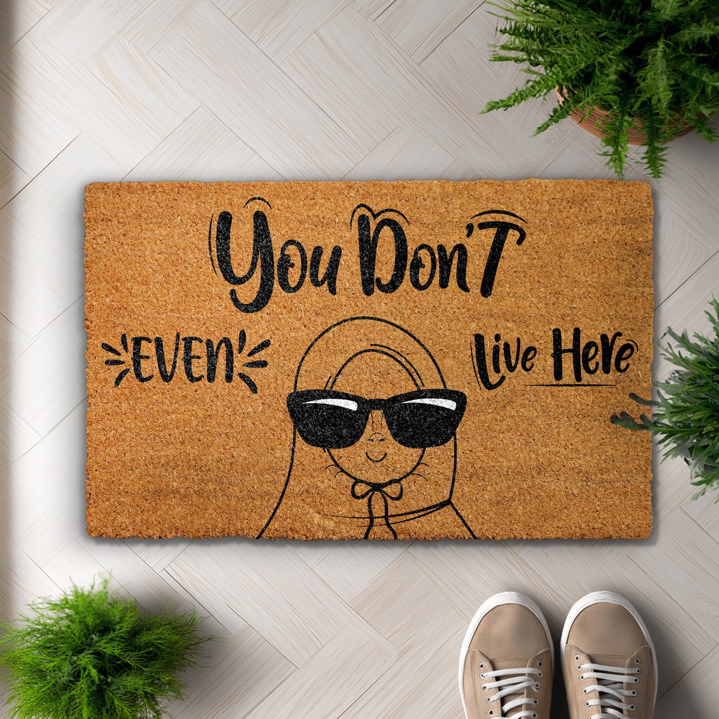 Hilarious Doormat for Movie Lovers & Mean Girls Fans