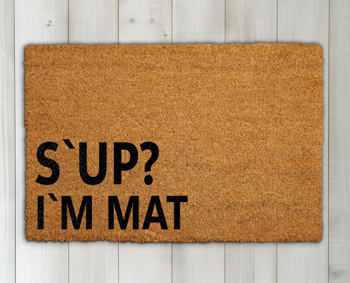Mat Coco Doormat: Funny, Unique, Conversational Outdoor Greeting Rug