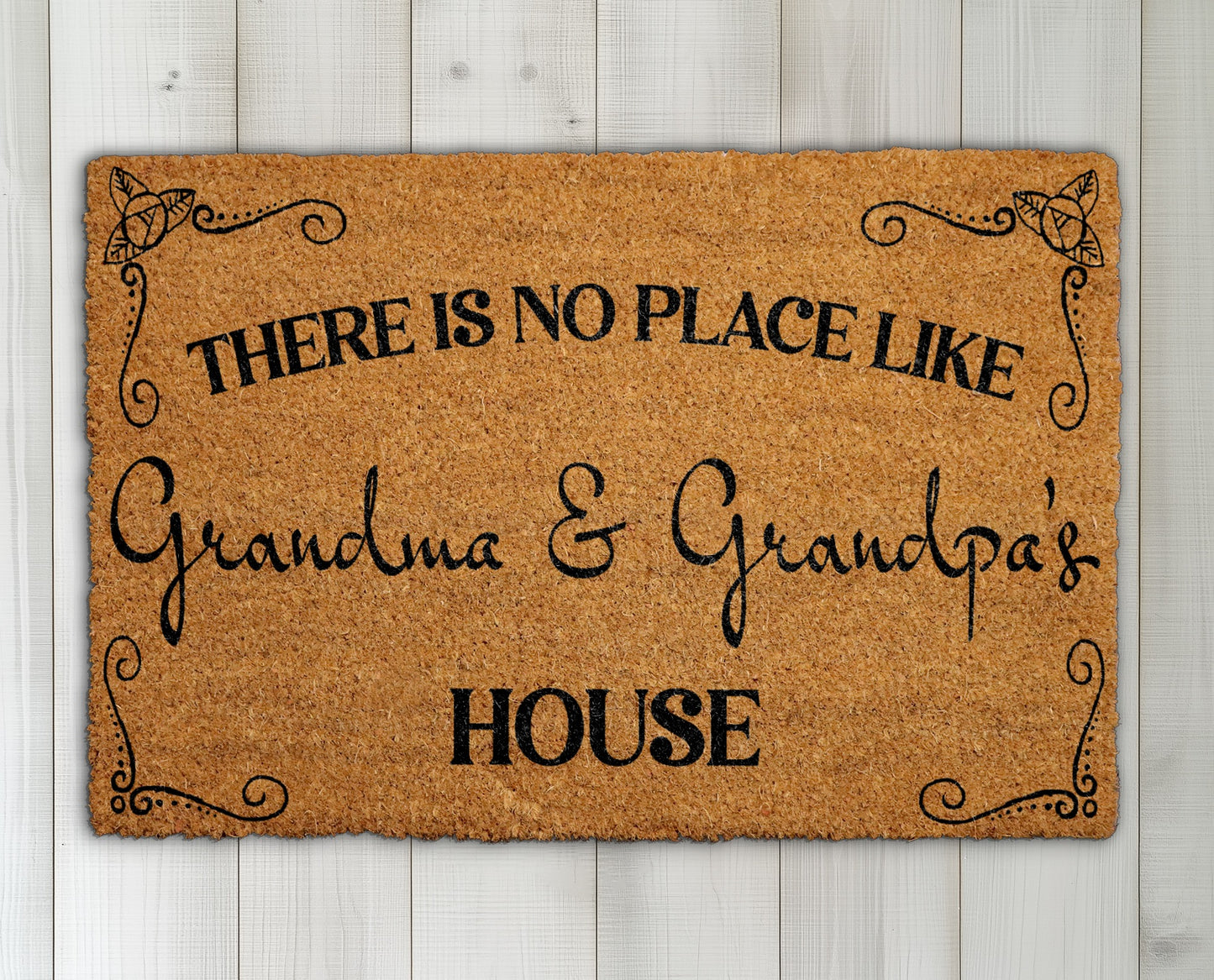 Grandparents Welcome Mat: Cozy Home Decor Gift for Nana & Papa