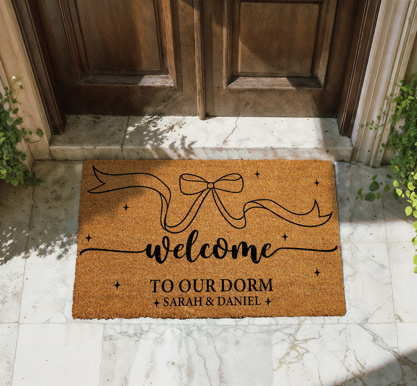 Personalized Dorm Room Doormat, College Student Gift, Welcome Entrance Decor