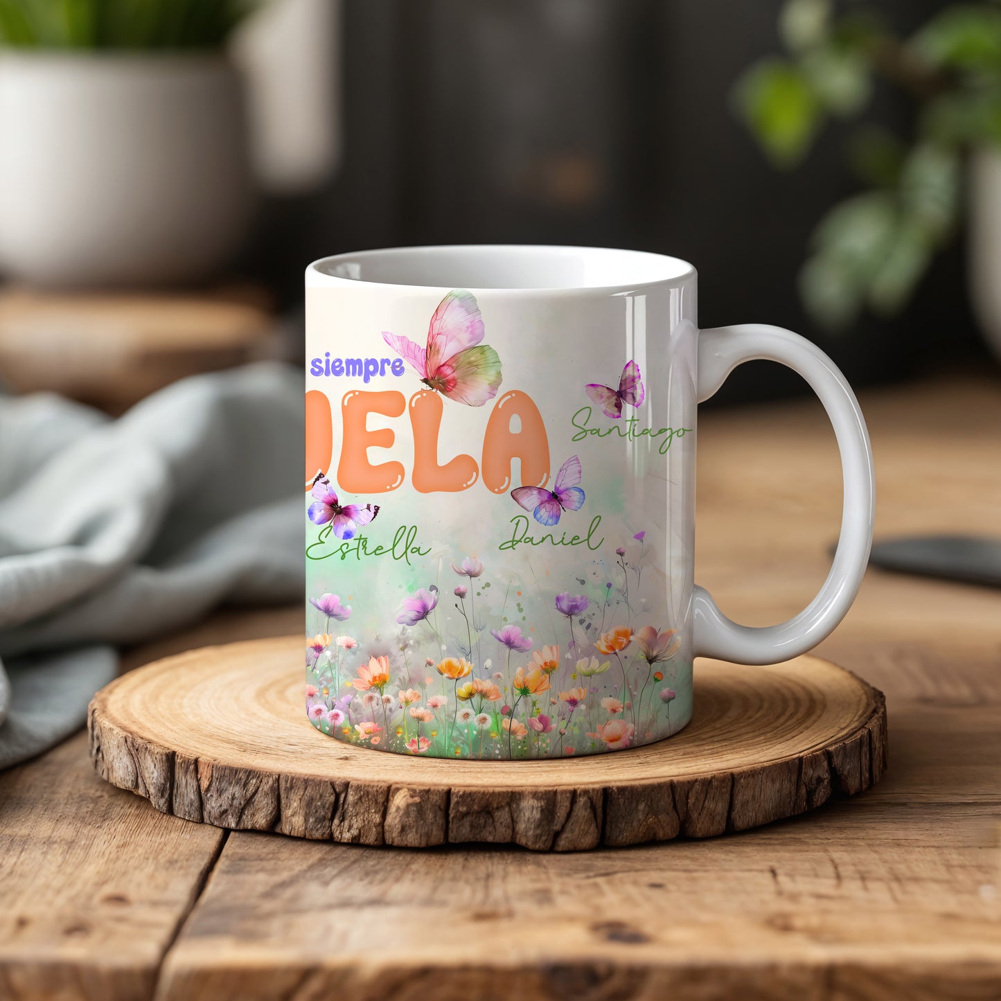 Abuela Coffee Mug, Perfect Gift for Spanish Grandma, Latina Grandmother