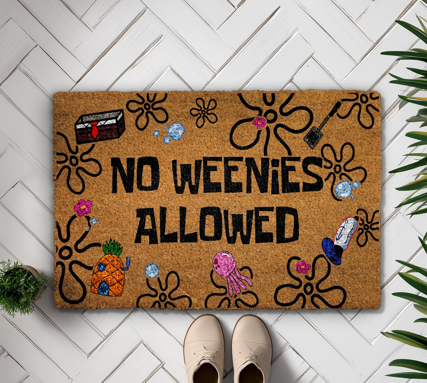 Sarcastic Doormat, Cheerful Home Decor for a Fun Entrance