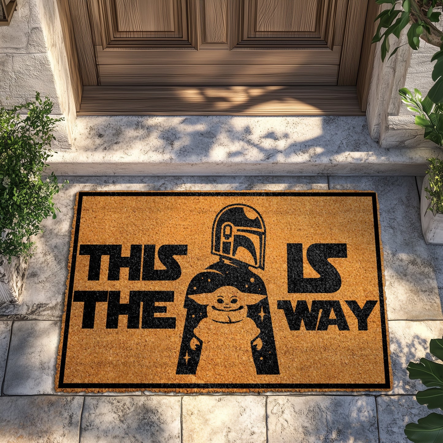 Fandom Welcome: Star Wars Doormat for Geeky Housewarming Decor