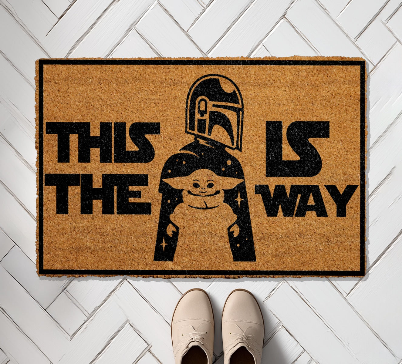 Fandom Welcome: Star Wars Doormat for Geeky Housewarming Decor
