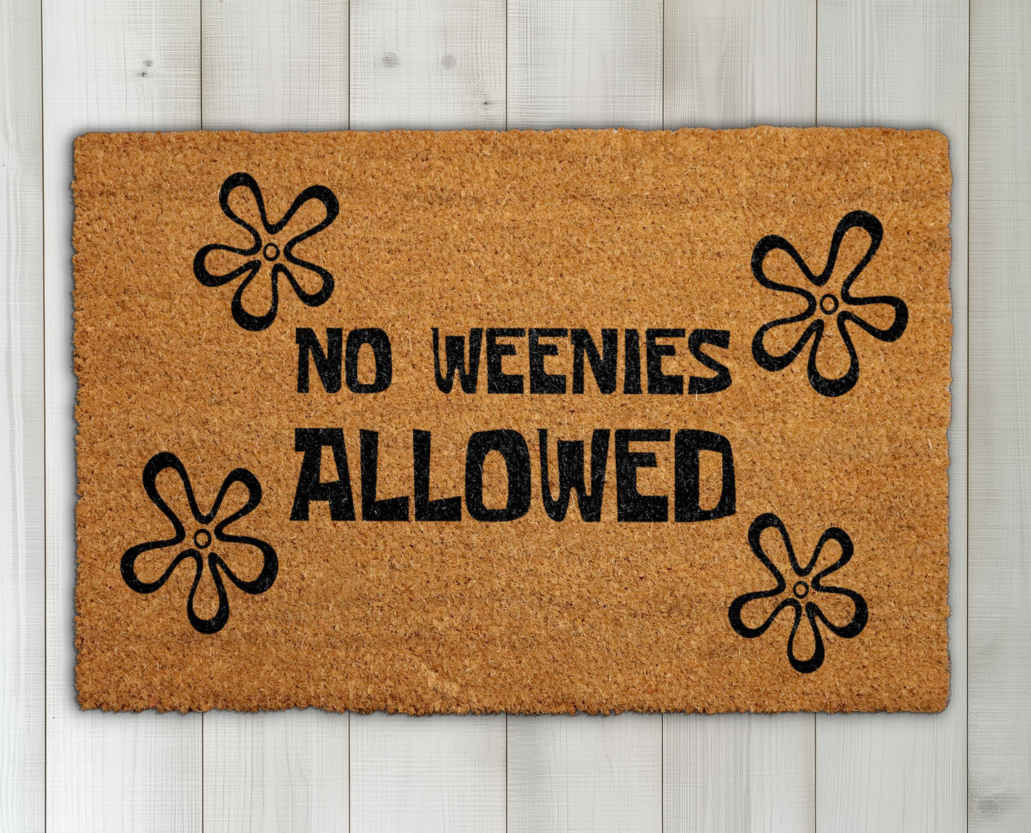 Playful, Sarcastic Welcome Mat for a Humorous Home Entrance