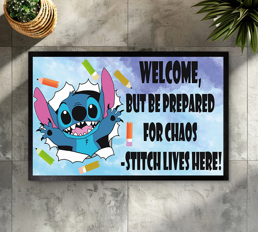 Disney Lovers, Be Prepared for Chaos Welcome Mat