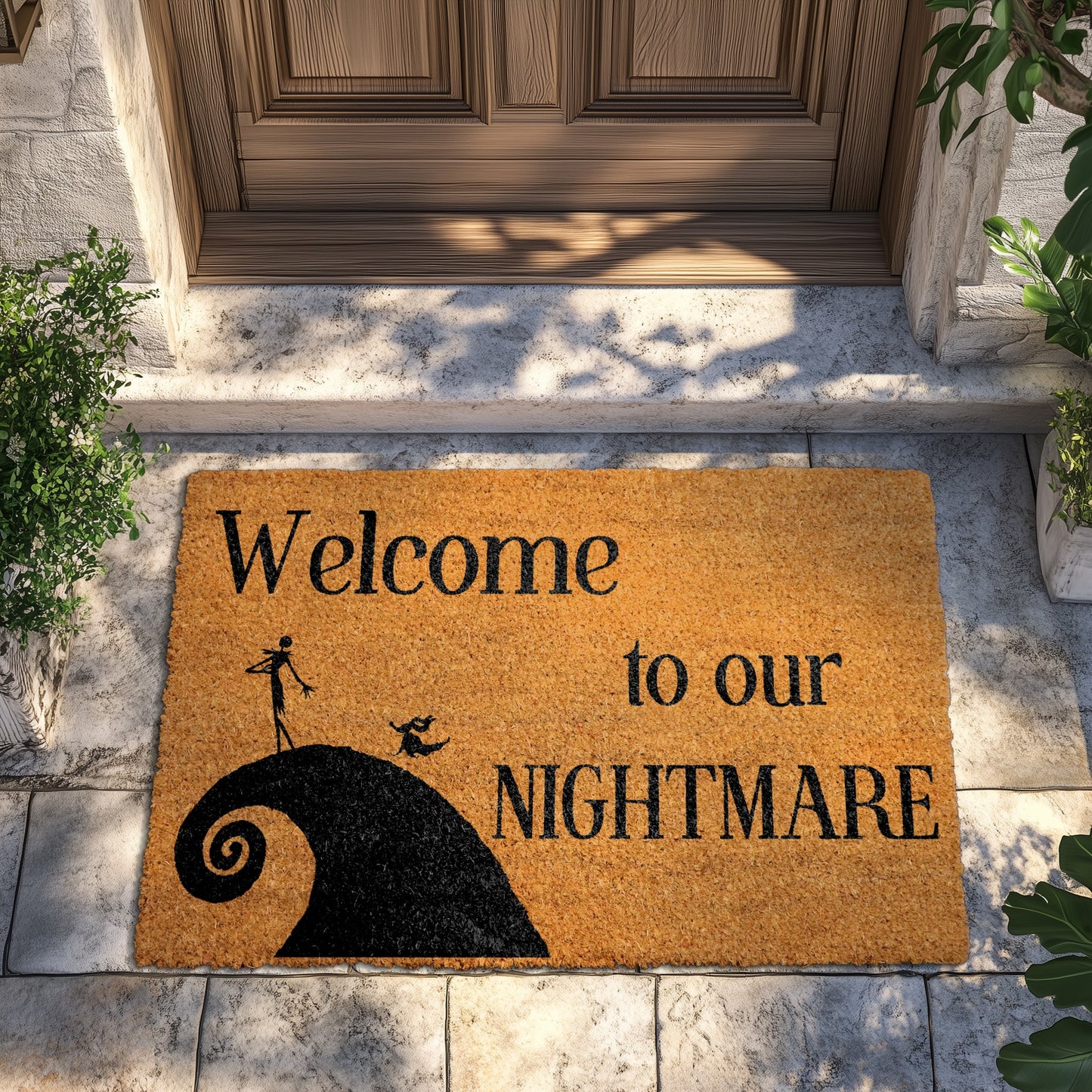 Spook up Your Entryway with Halloween Inspired Horror Movie Doormat