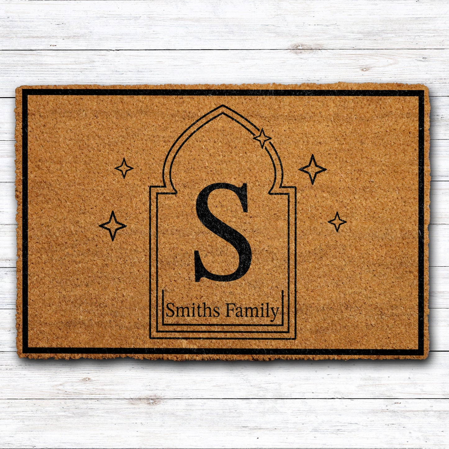 Create a Personalized Couples Monogram Doormat, Perfect New Home Decor