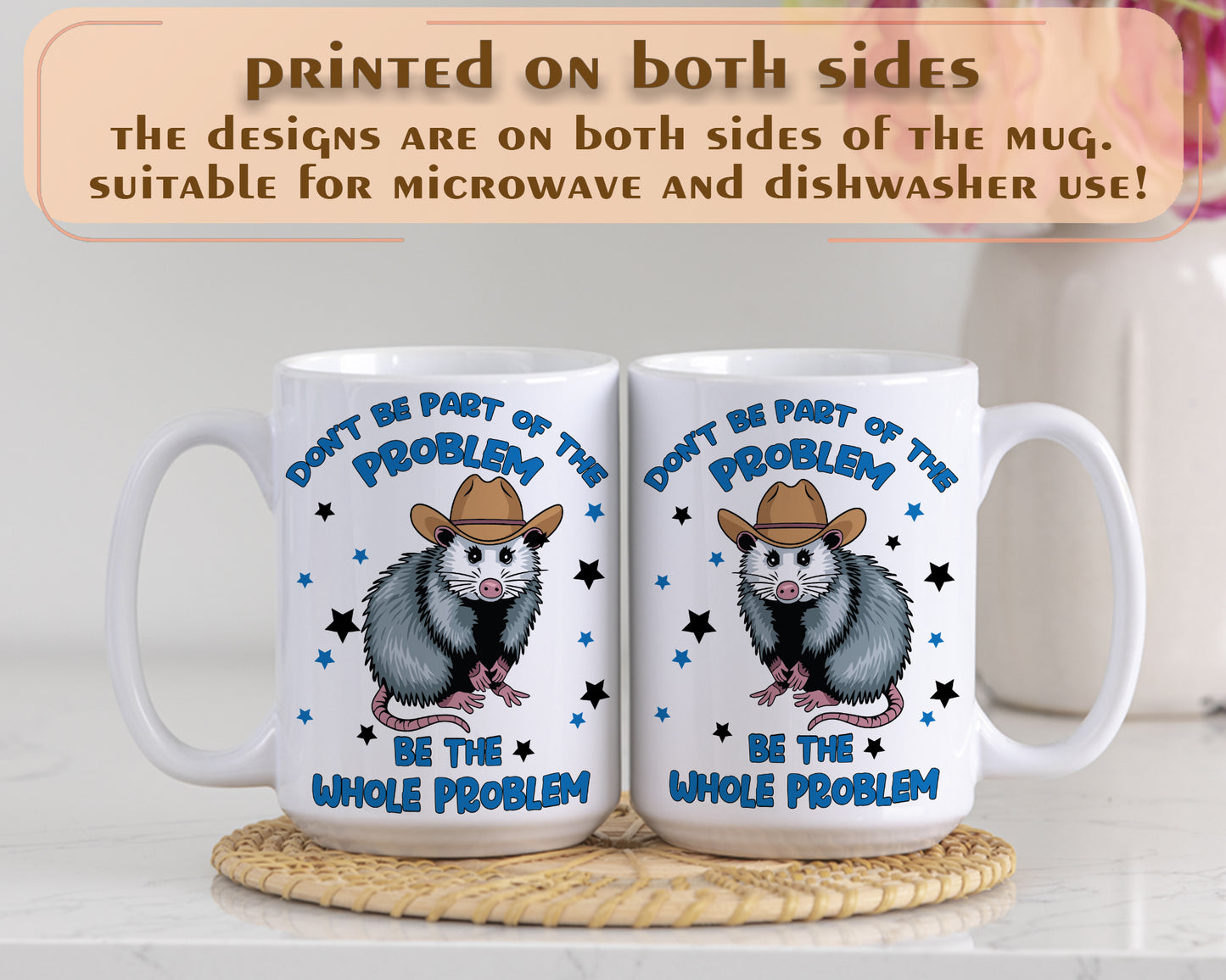 Embrace Chaos with 15oz Funny Rat Mug, Perfect Gift Idea