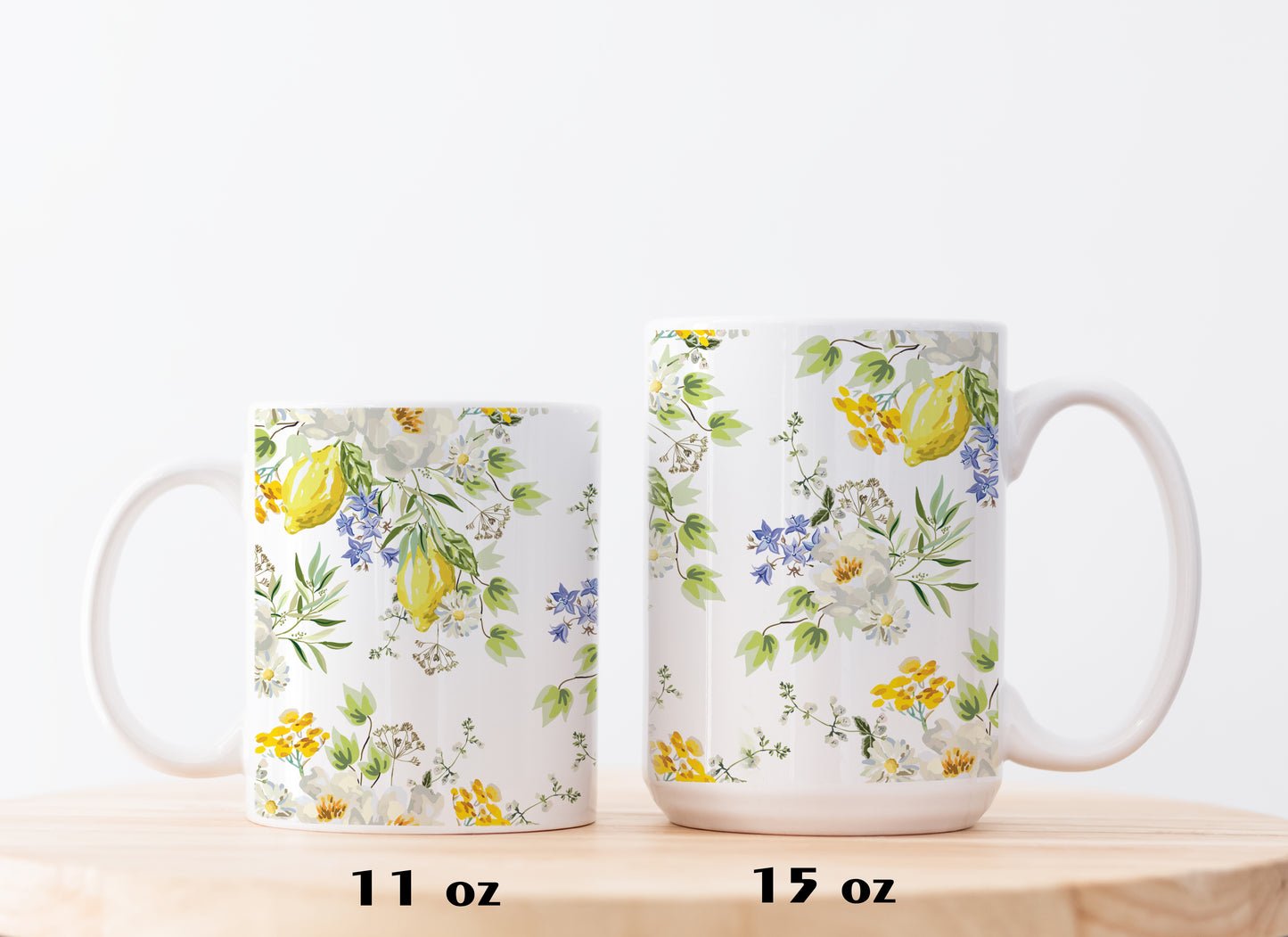 Handcrafted Floral Garden Tea Cup, Botanical Coffee Mug, Cottagecore Gift